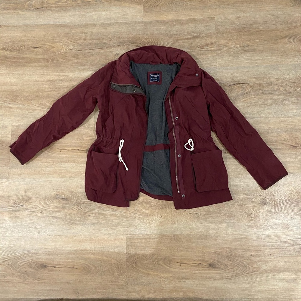 burgundy suede jacket